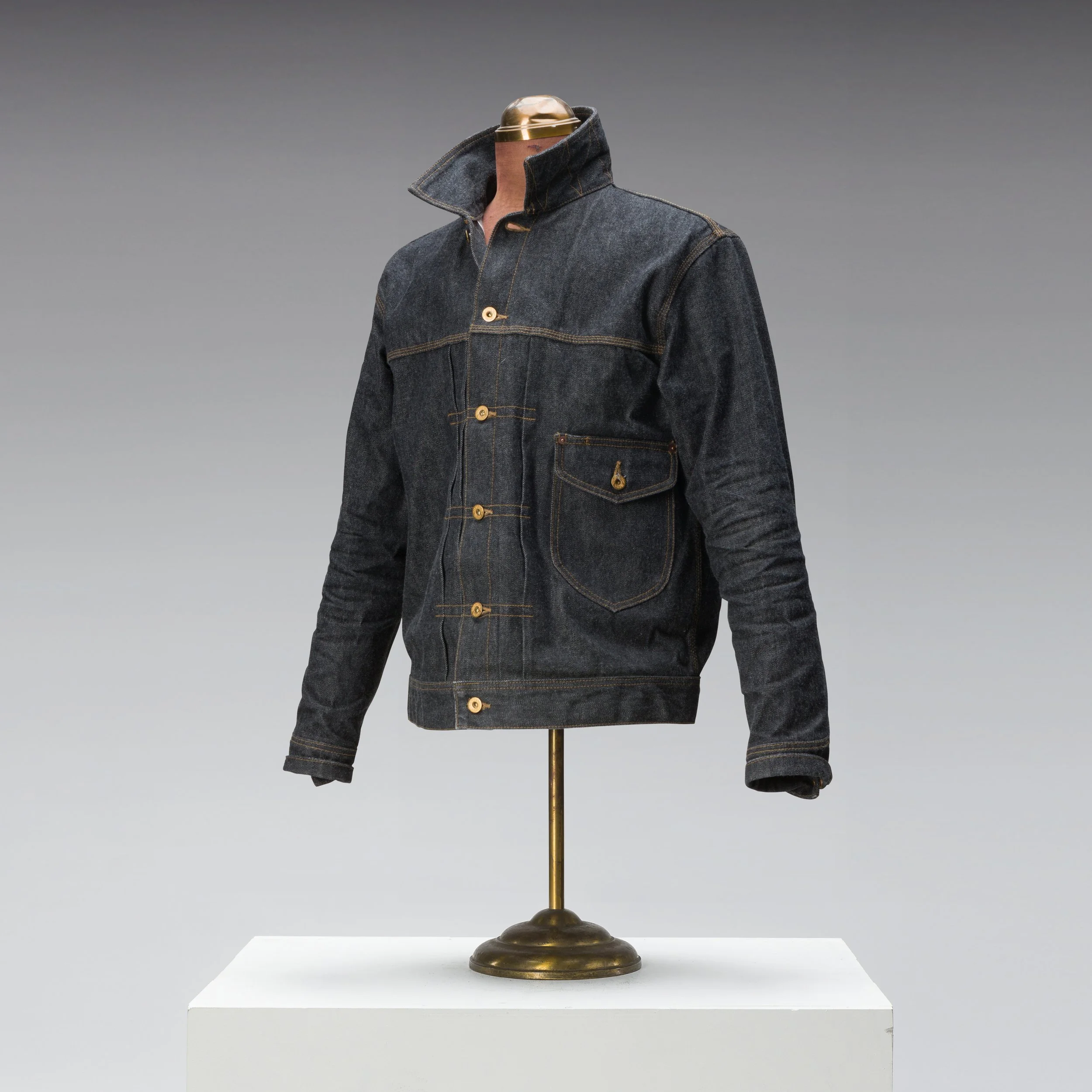 the Black Bear Brand ONE CHARCOAL Jean Jacket — Black Bear Brand